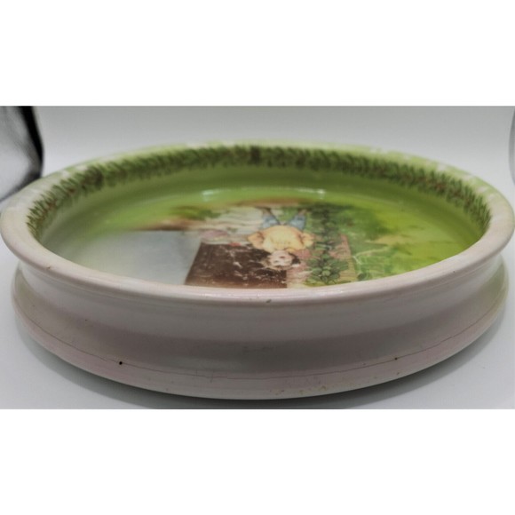 Vintage Royal Bayreuth Bavaria Jack And The Beanstalk Children's Bowl - Picture 4 of 9